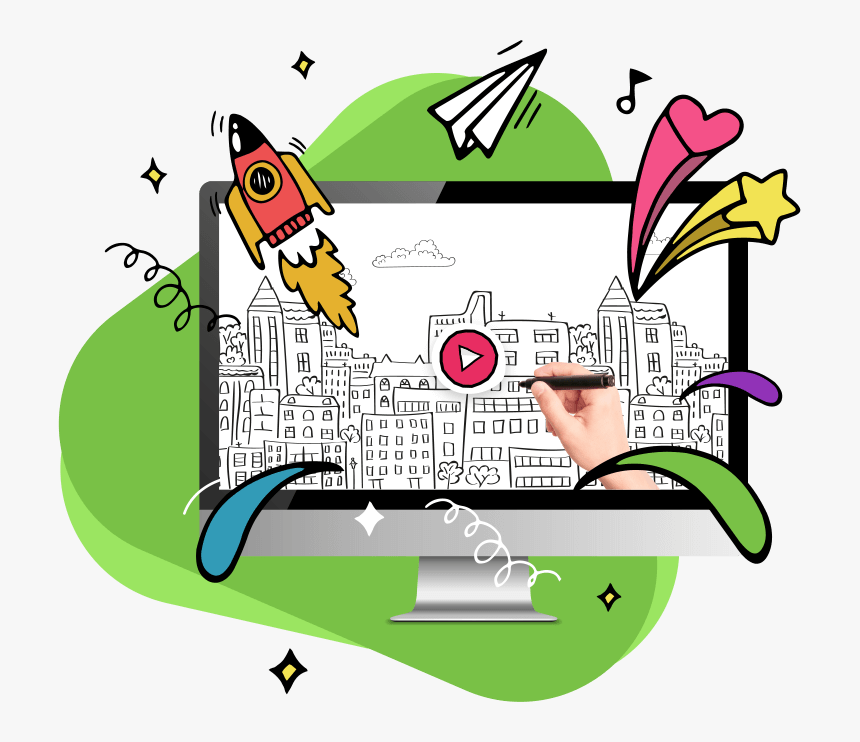 Wield A Sword - Cartoon, HD Png Download