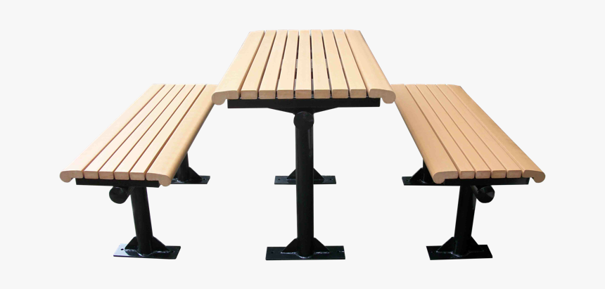 Commercial Recycled Plastic Outdoor Picnic Table Spp-c01 - Picnic Table, HD Png Download