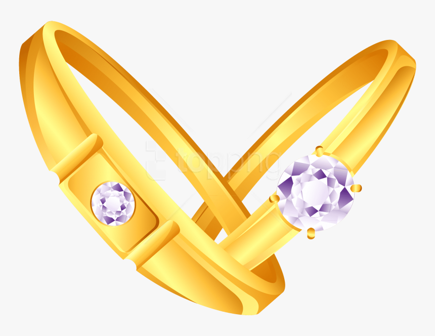 Gold Ring Png - Ring Ceremony Png File, Transparent Png