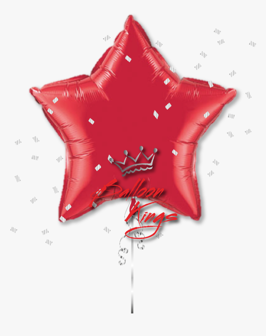 Large Red Star - Red Star Balloons, HD Png Download