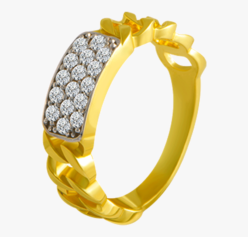 10k Yellow Gold Ring - Body Jewelry, HD Png Download