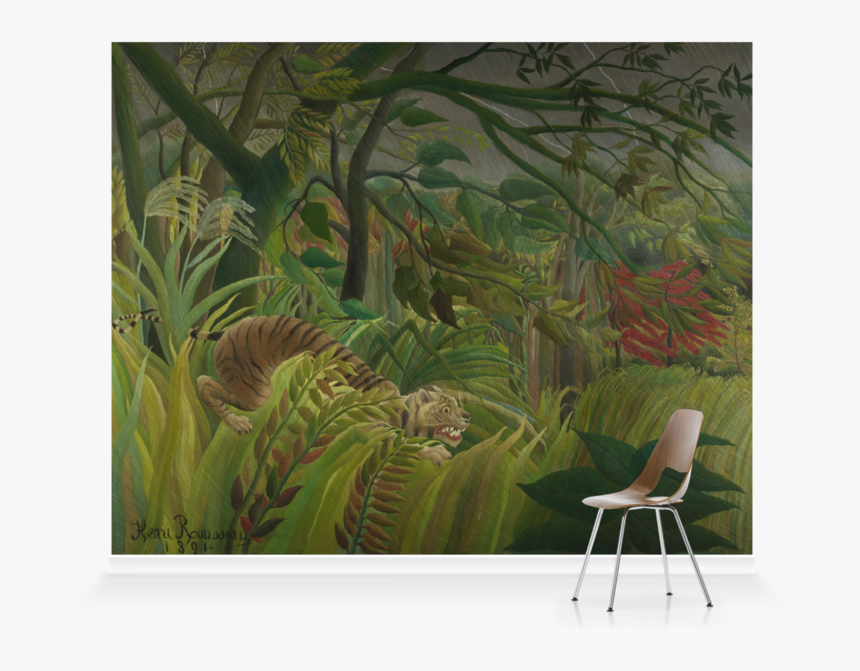 Surprised Henri Rousseau, HD Png Download