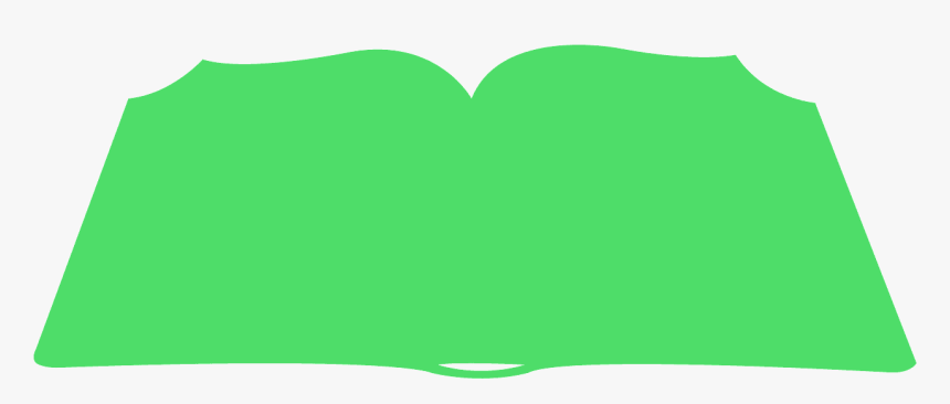 Silueta De Libro Png, Transparent Png