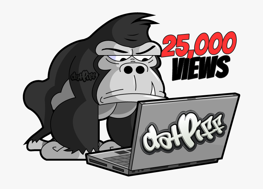 Snow Tha Product Mixtape Comes The Rest Later Cartoon Gorilla, HD Png