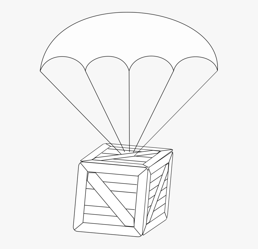 Parachute Stick Figure Silhouette Png Sketch, Transparent Png , Transparent Png Image PNGitem