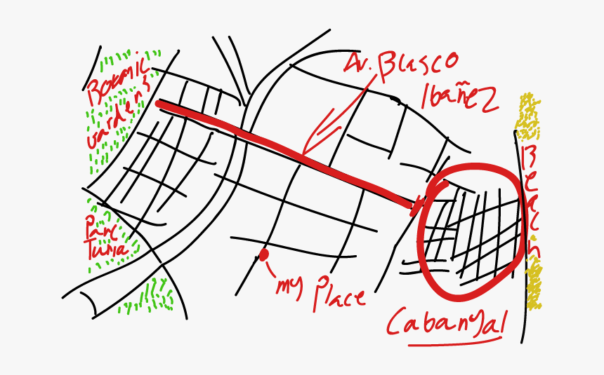 Valencia Map, HD Png Download
