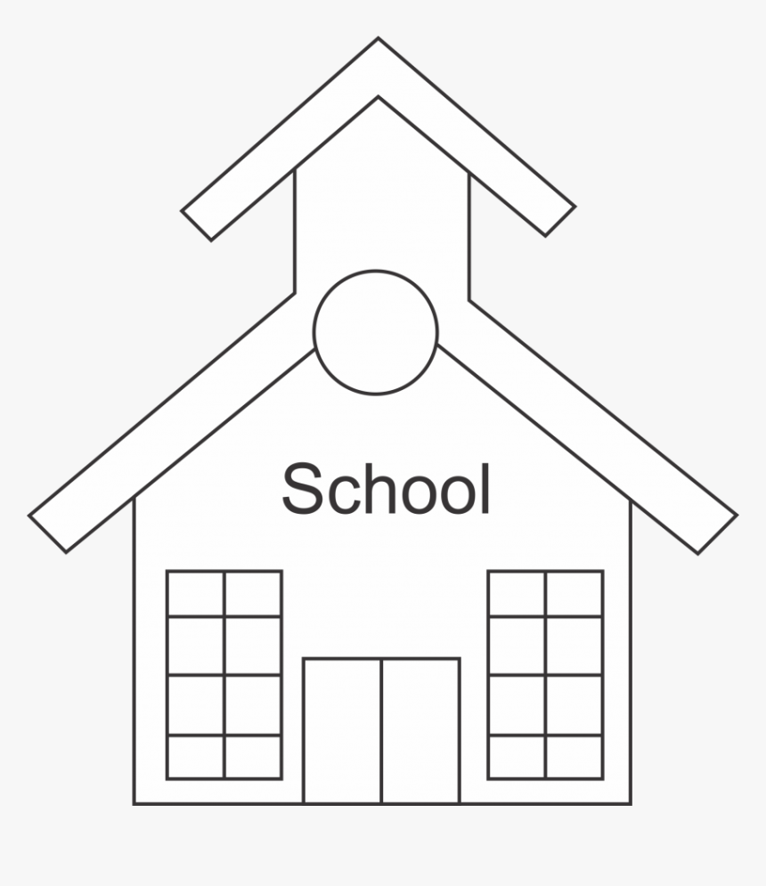 Schoolhouse Black And White