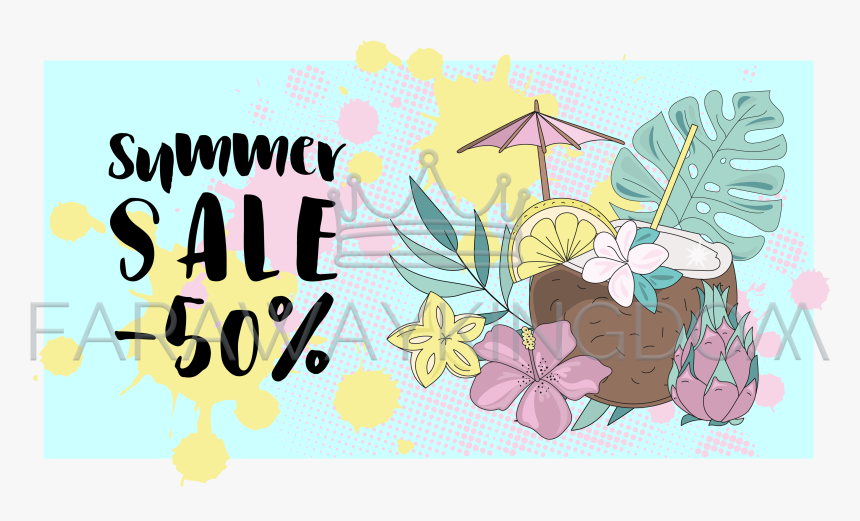 Banner Tropical Png, Transparent Png