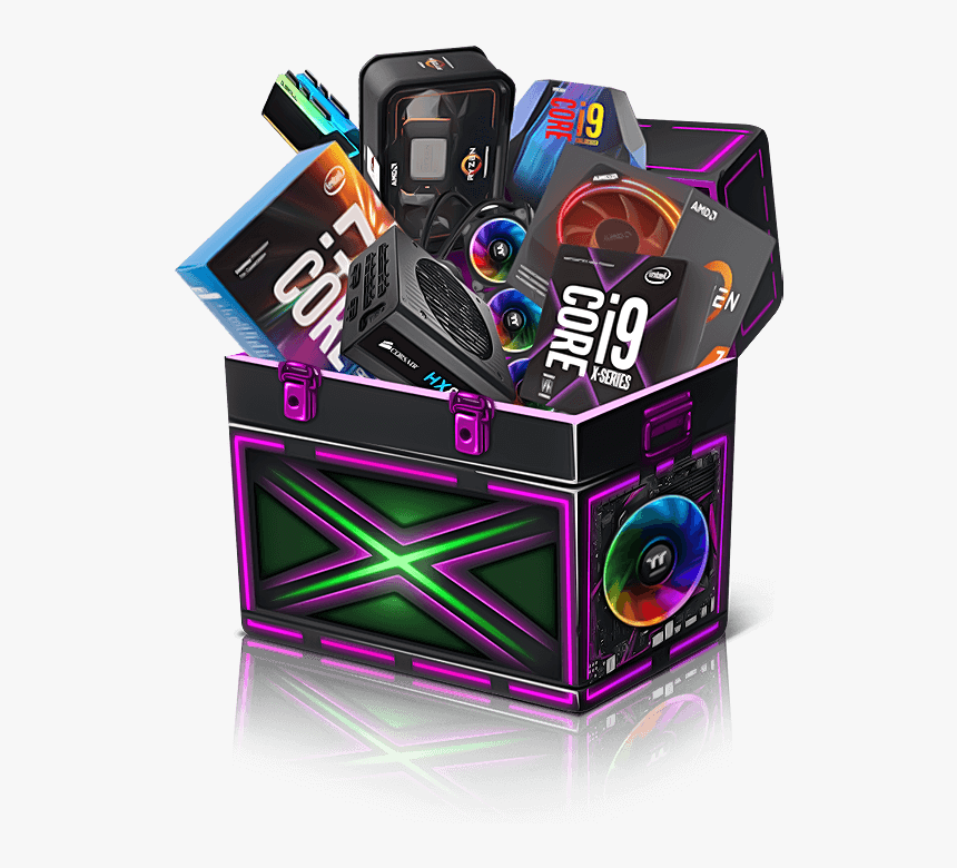 Build A Pc Box - Pc Mystery Box, HD Png Download