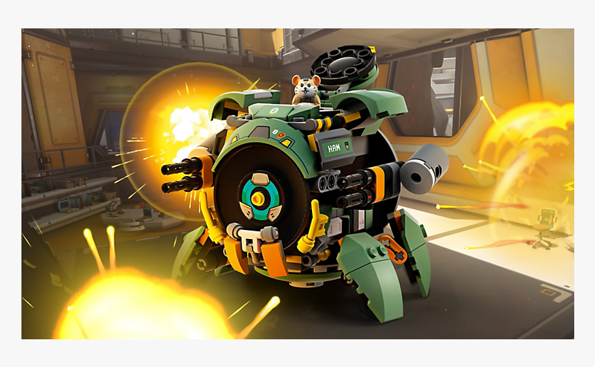 Overwatch Lego Wrecking Ball, HD Png Download