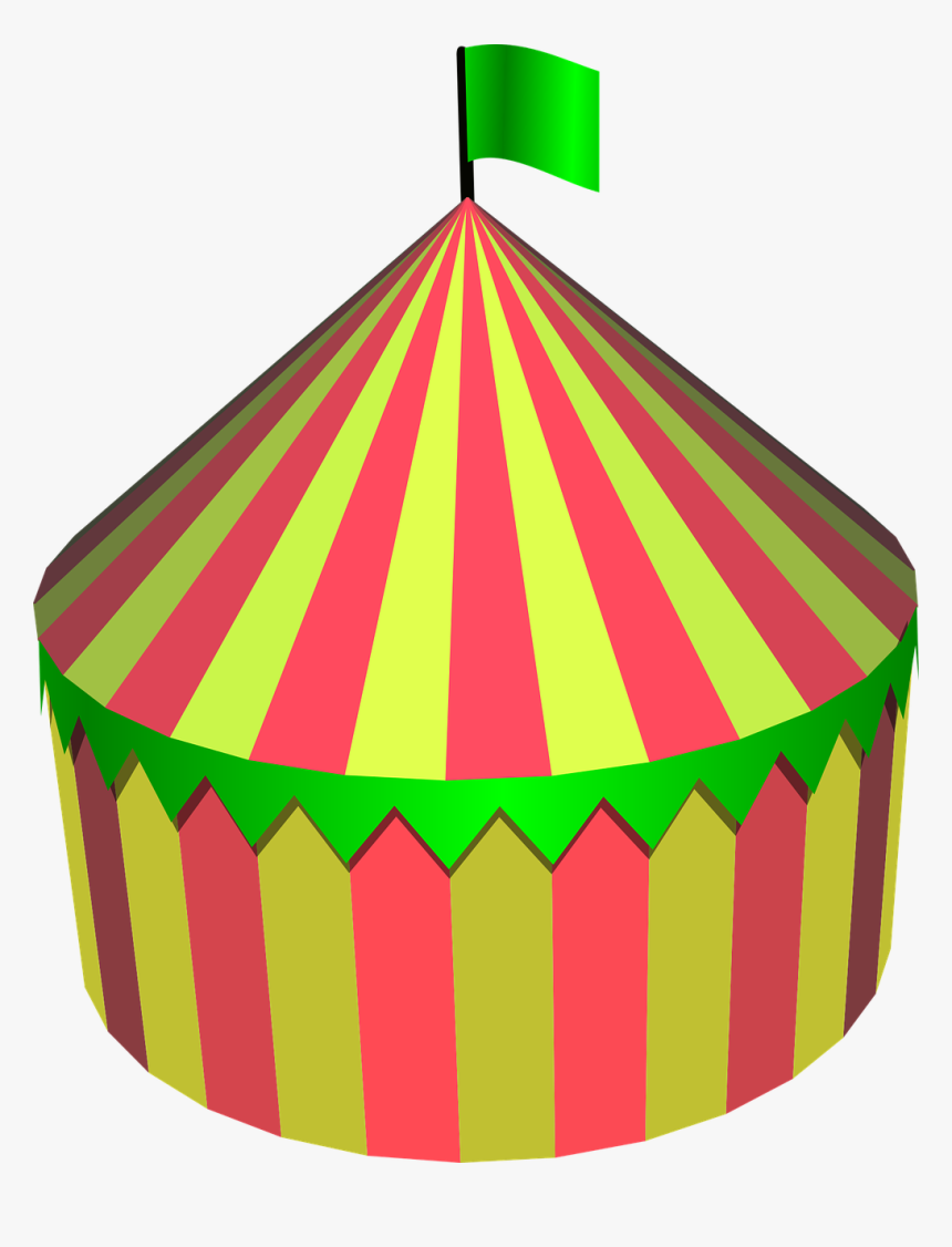 Amusement Park Tents Clipart, HD Png Download