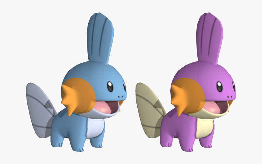 Download Zip Archive - Mudkip 3d Model, HD Png Download