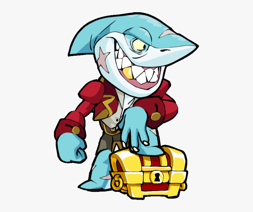 Shark Attack Thatch - Shark Thatch Brawlhalla, HD Png Download