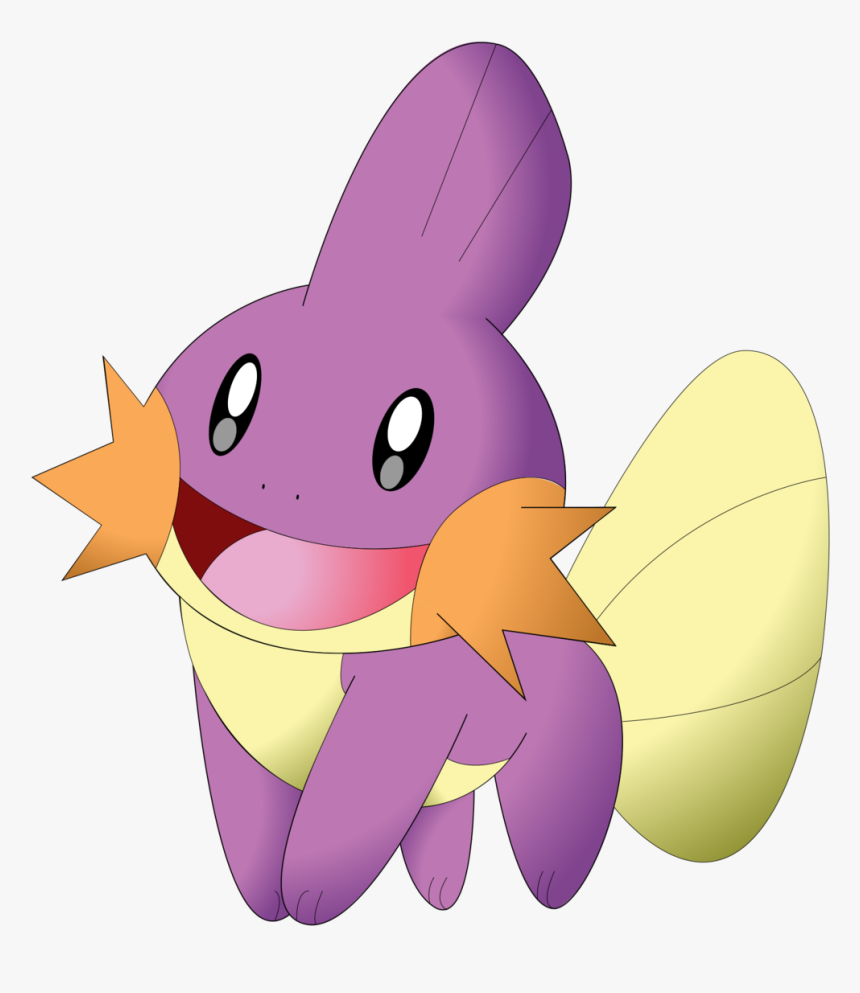 Shiny Mudkip - Cartoon - Mudkip Shiny Png, Transparent Png