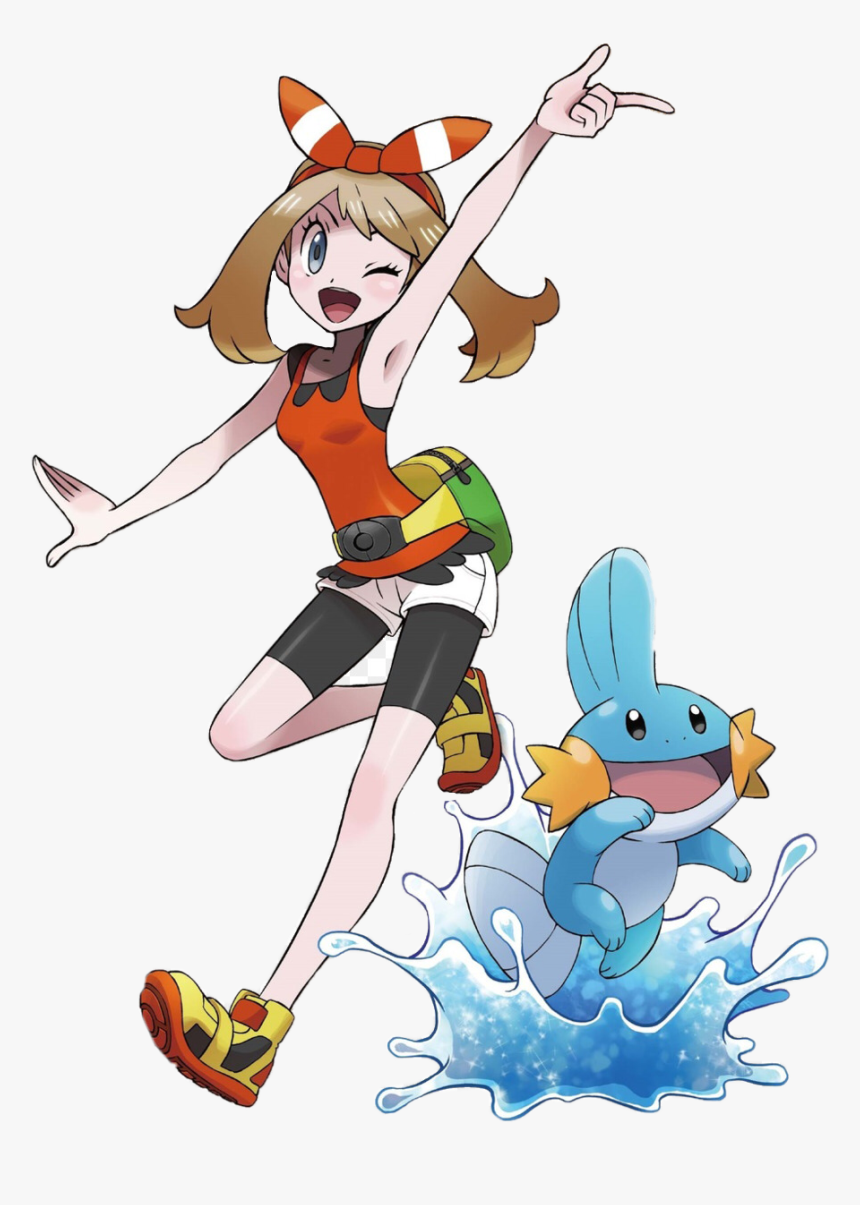 #pokemon #may #mudkip #mudkipz #freetoedit, HD Png Download