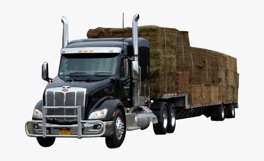 Delivery Truck Unloading Png- - Trailer Truck, Transparent Png