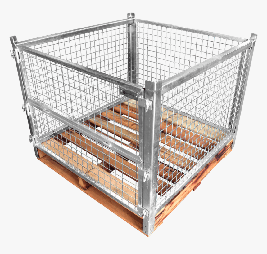 Visionmod Premium Steel Pallet Cage - Mesh, HD Png Download