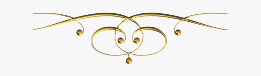 Gold Swirl Designs Png, Transparent Png