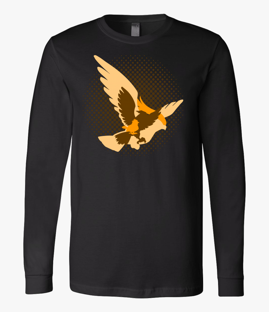 Pokemon Pidgeot Evolution Long Sleeve T Shirt - Red-tailed Hawk, HD Png Download