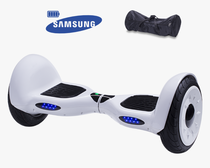 Hoverboard Smart Balance 10 Polegadas Branco Com Bateria - Samsung, HD Png Download