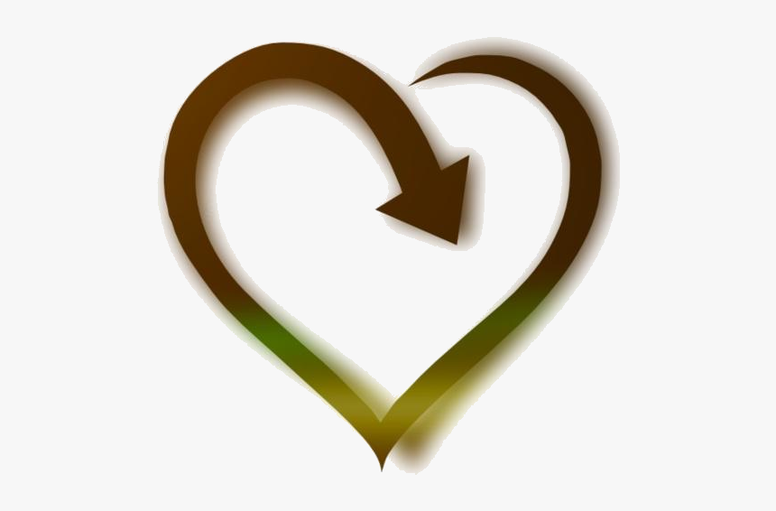 Heart With Arrow Png Clip Art - Sign, Transparent Png