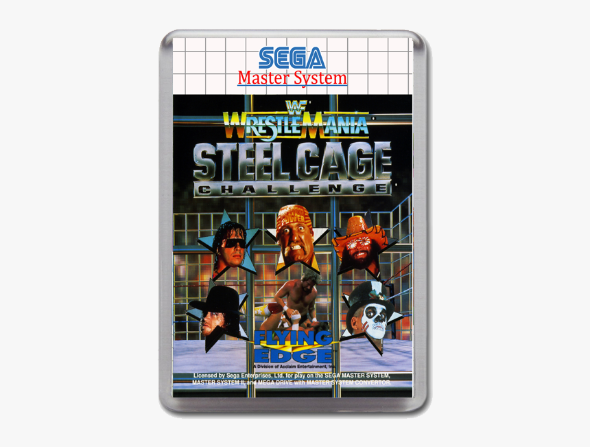 Wwf Wrestlemania Steel Cage Challenge Master System, HD Png Download