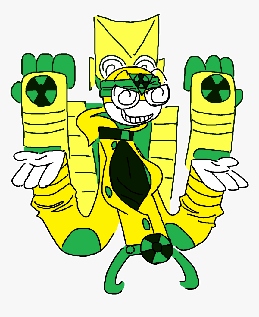 Hazmatguy As Dio 13/09/19 - Cartoon, HD Png Download