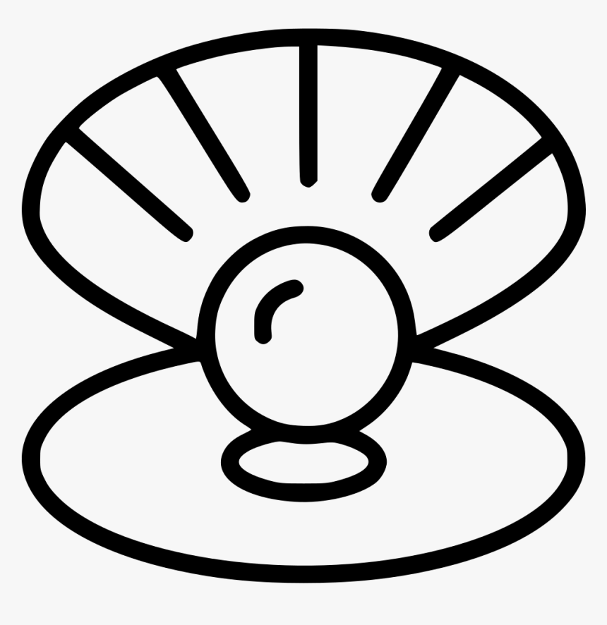 Pearl Sea Shell - Icon Png Pearl Shell, Transparent Png