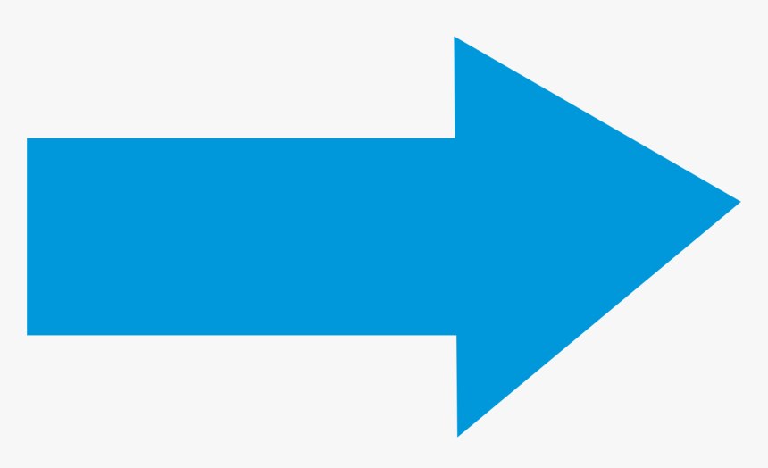 Transparent Seta Png - Light Blue Arrows, Png Download