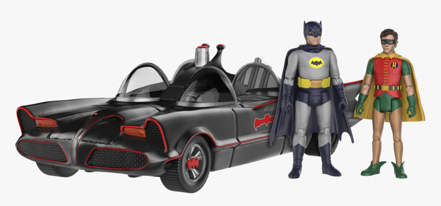 Batmobile - Funko Dc Heroes 1966 Batmobile, HD Png Download