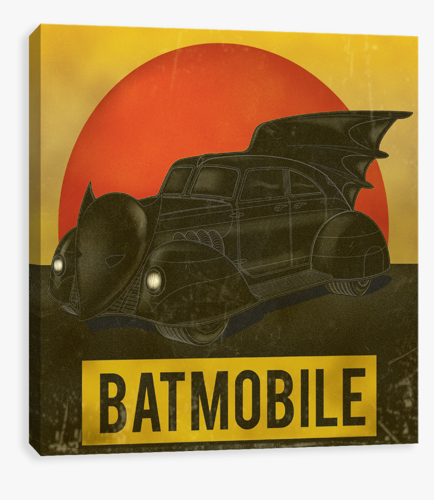 Batmobile - Vintage Car, HD Png Download