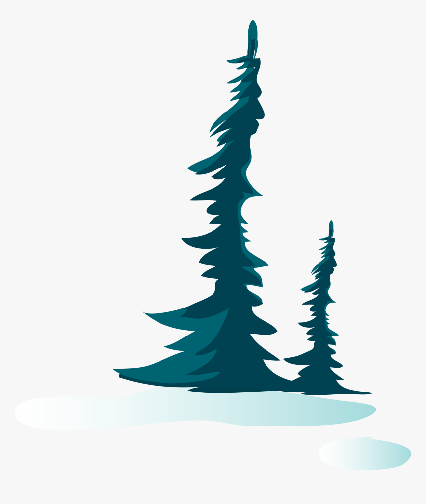 Green Simple Trees Png Download - Christmas Tree, Transparent Png