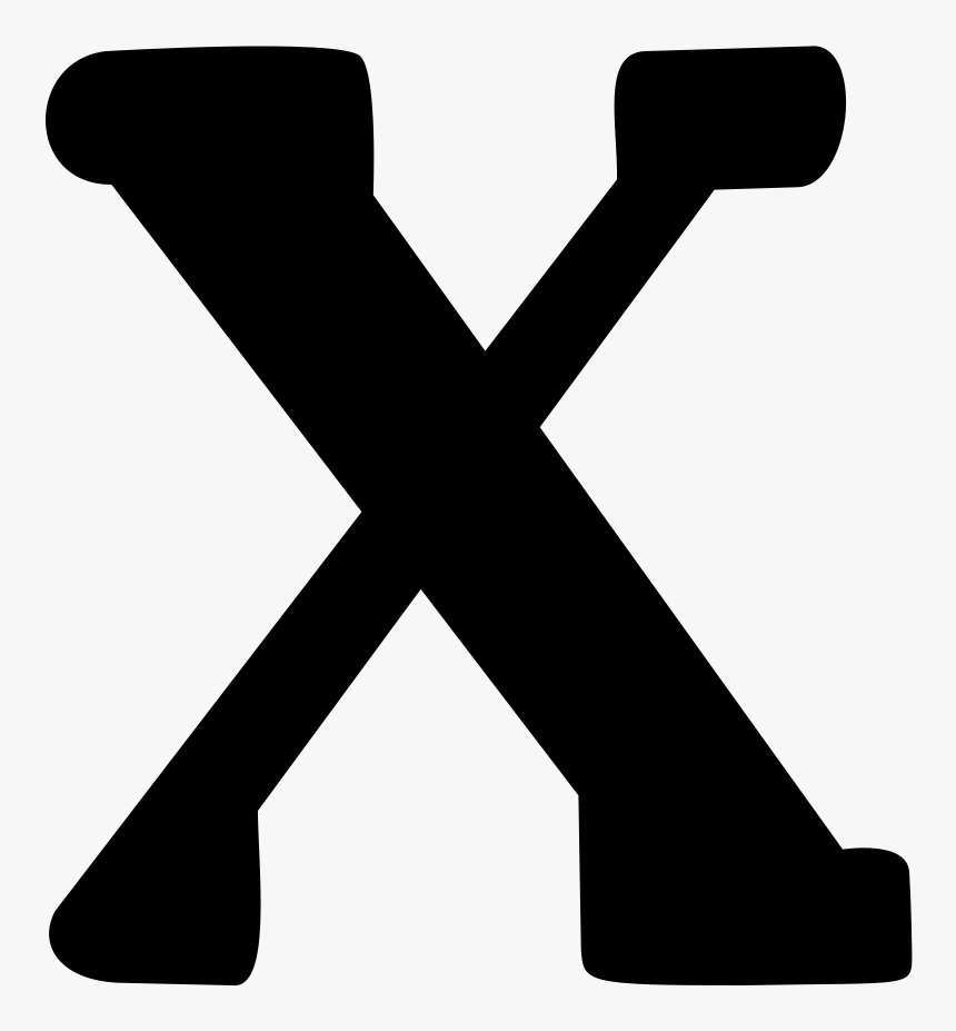 Letter X, HD Png Download