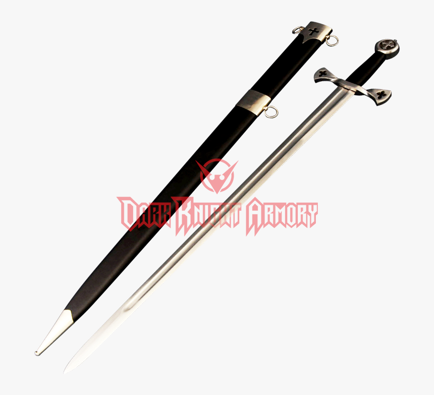 Gothic Cross Arming Sword - Sword, HD Png Download