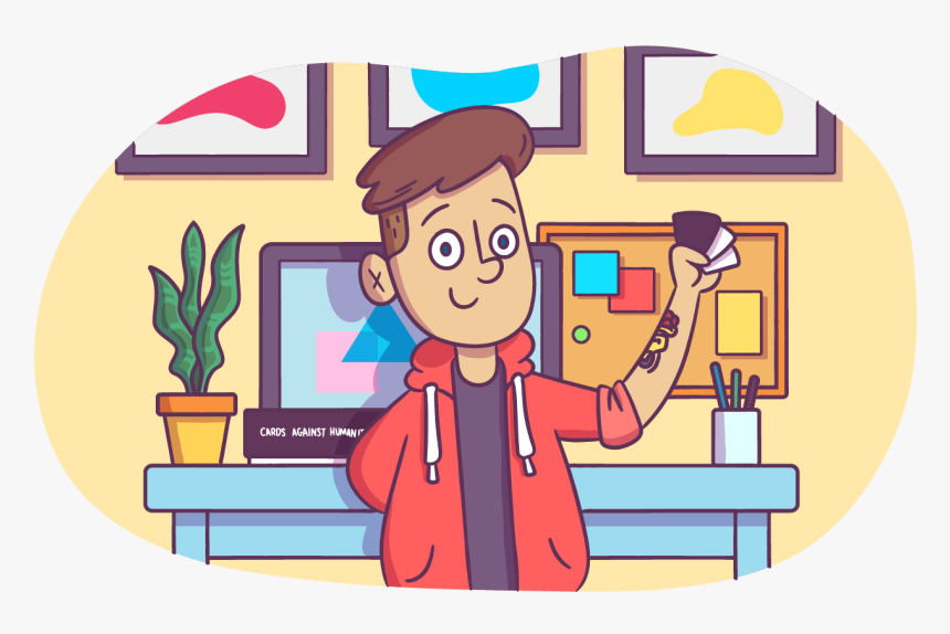 Cards Against Humanity - Cards Against Humanity Illustration, HD Png Download