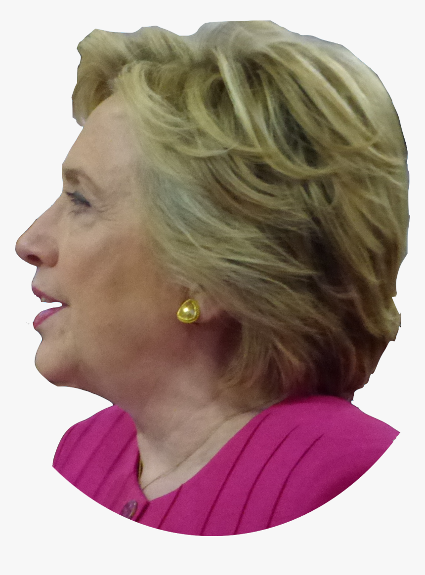 Hillary Rodham Clinton Oval Transparent - Blond, HD Png Download