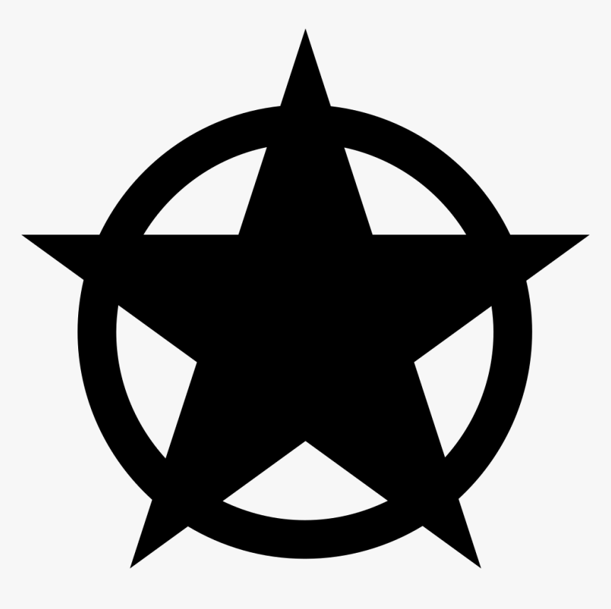 Estrella Dentro De Circulo, HD Png Download
