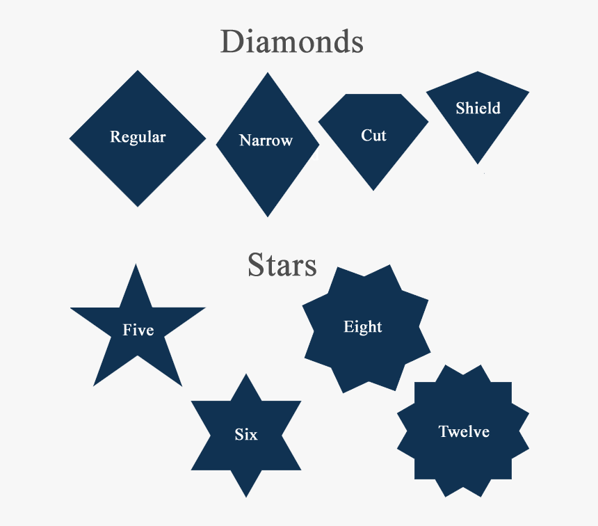 Diamond And Star - Css Diamond, HD Png Download