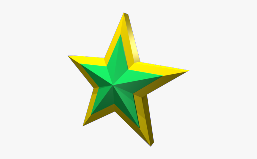 Enter Image Description Here - 3d Star Shape Png, Transparent Png