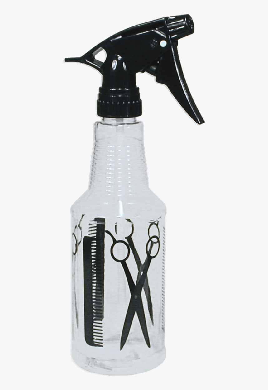 Spray Bottle Comb & Scissors - Scissors And Comb Spray Bottle, HD Png Download