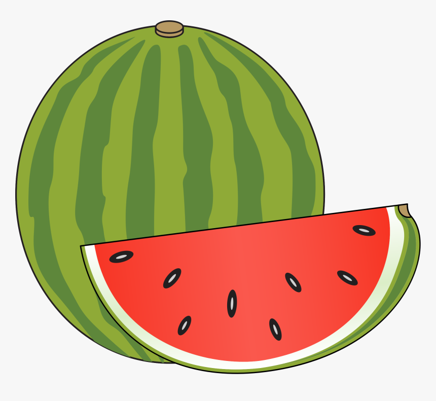 Watermelon Clipart, HD Png Download
