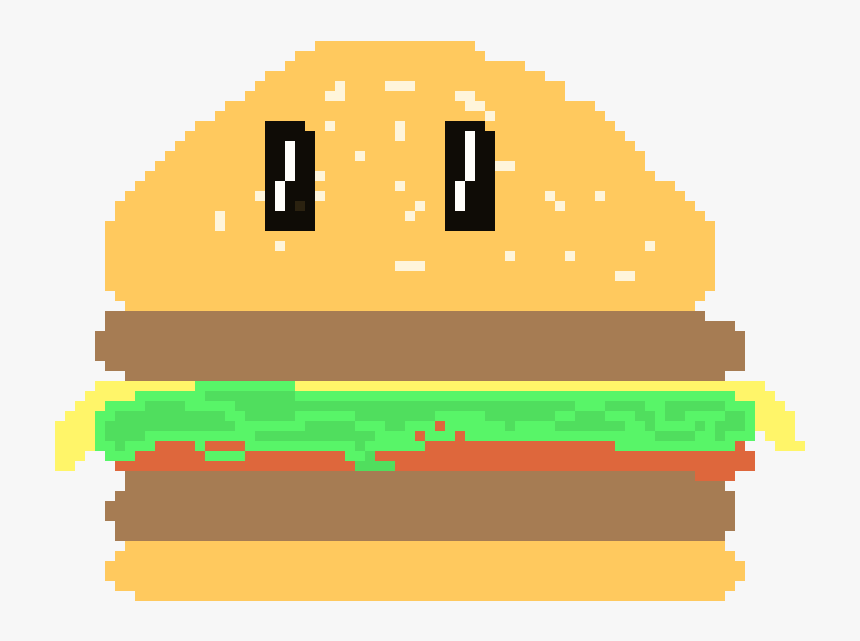 Pixel Food Monster, HD Png Download