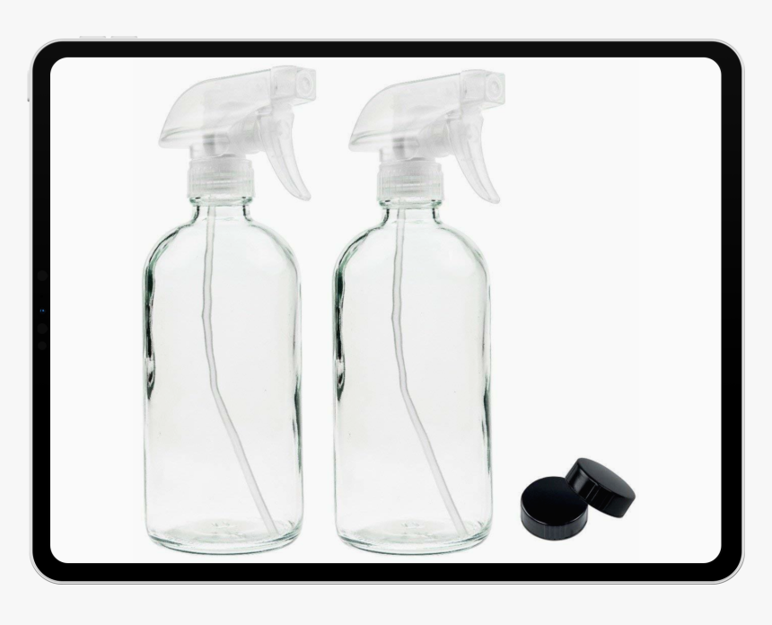 Glass Spray Bottle, HD Png Download