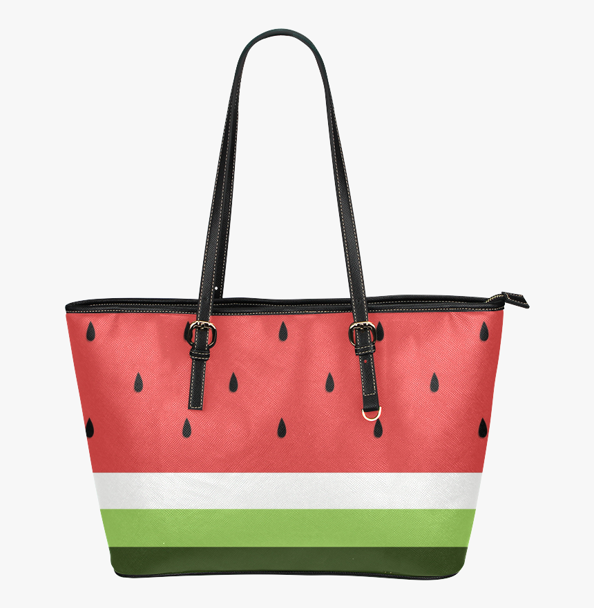 Watermelon Slice Leather Tote Bag - Tote Bag, HD Png Download