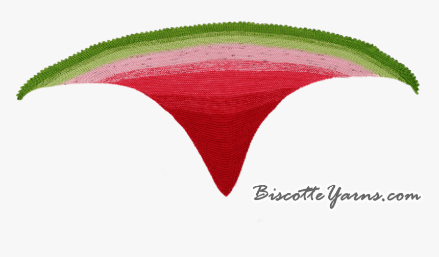 Watermelon Slice Shawl - Thong, HD Png Download