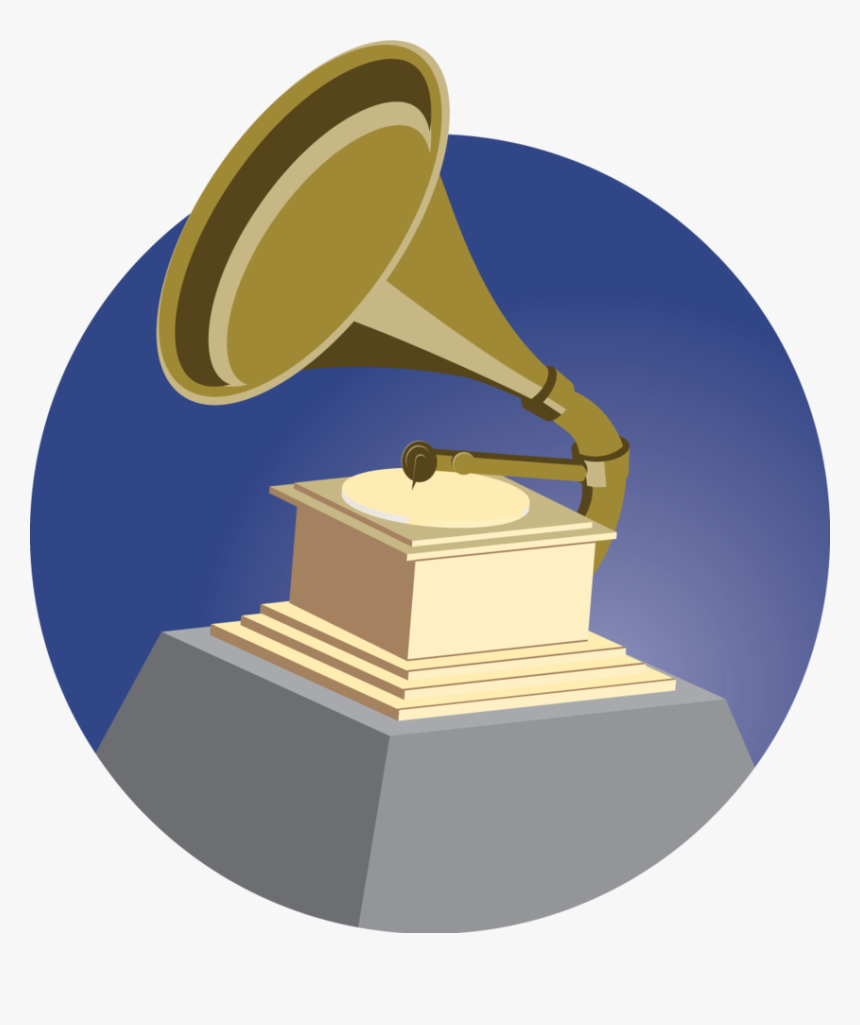 Transparent Trophy Icon Png - Grammy Png, Png Download