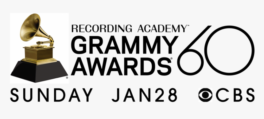 60th Grammy Awards Png, Transparent Png