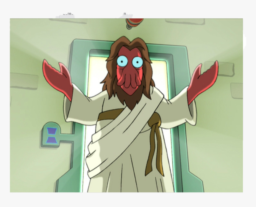 Futurama Zoidberg As Jesus, HD Png Download