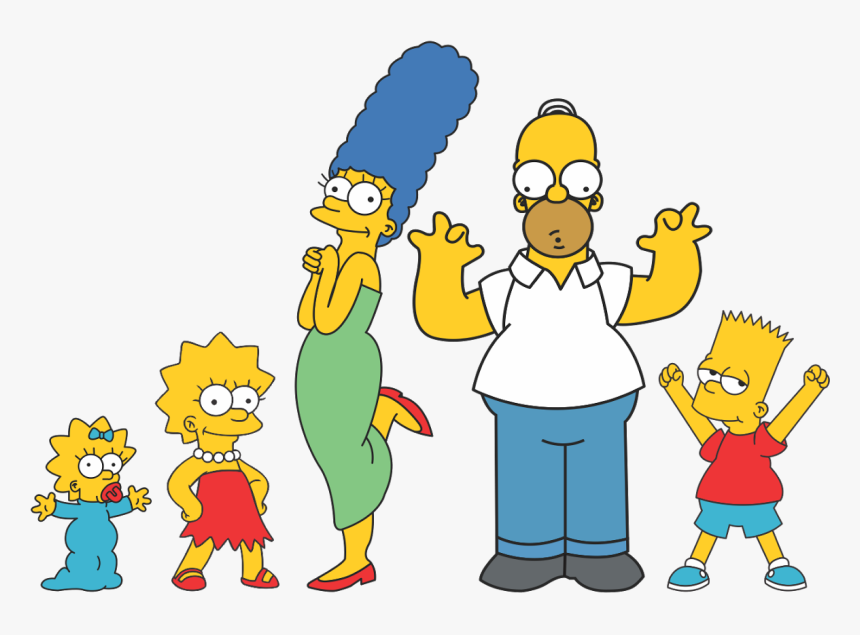 Bart Simpson Youtube Marge Simpson Clip Art - Simpsons Clip Art, HD Png Download