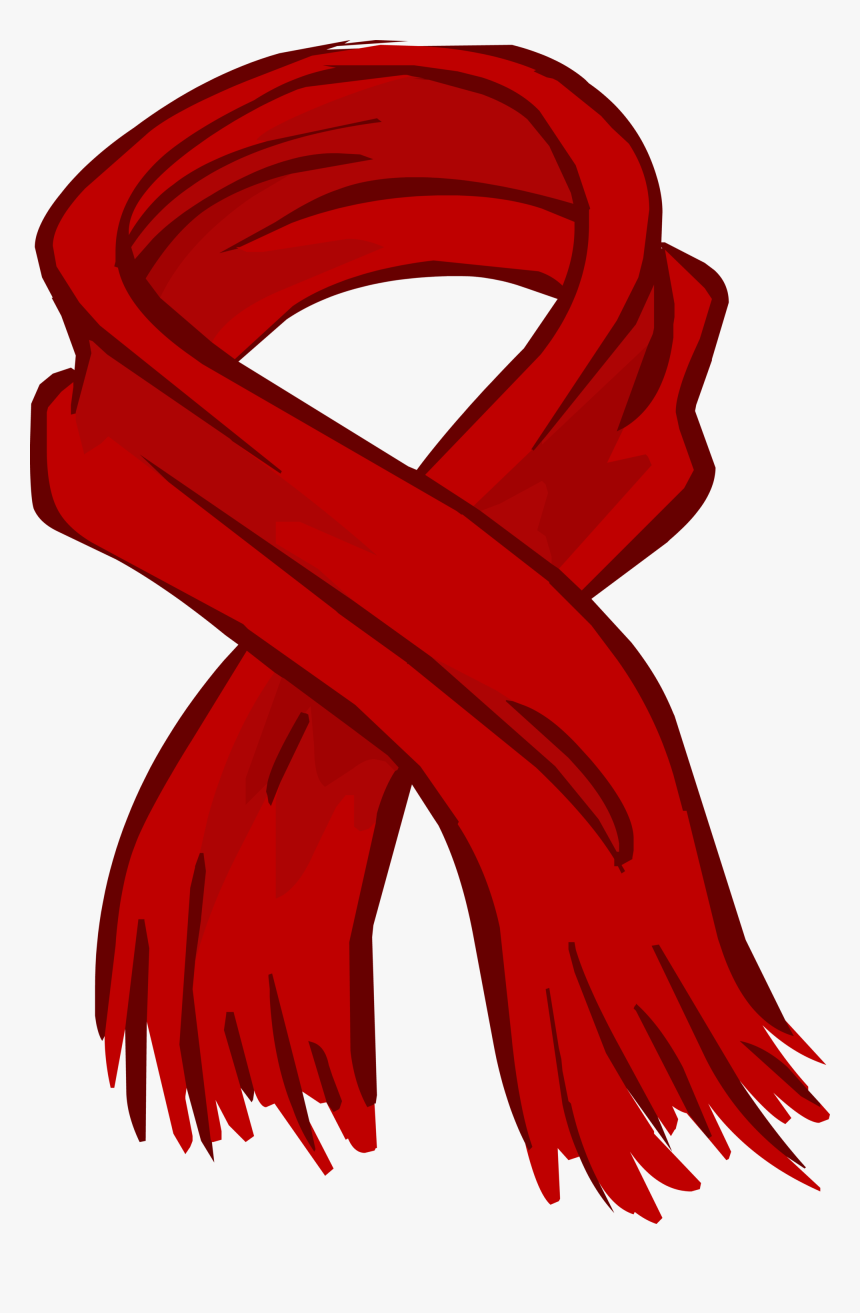 Official Club Penguin Online Wiki - Black Scarf Club Penguin, HD Png Download